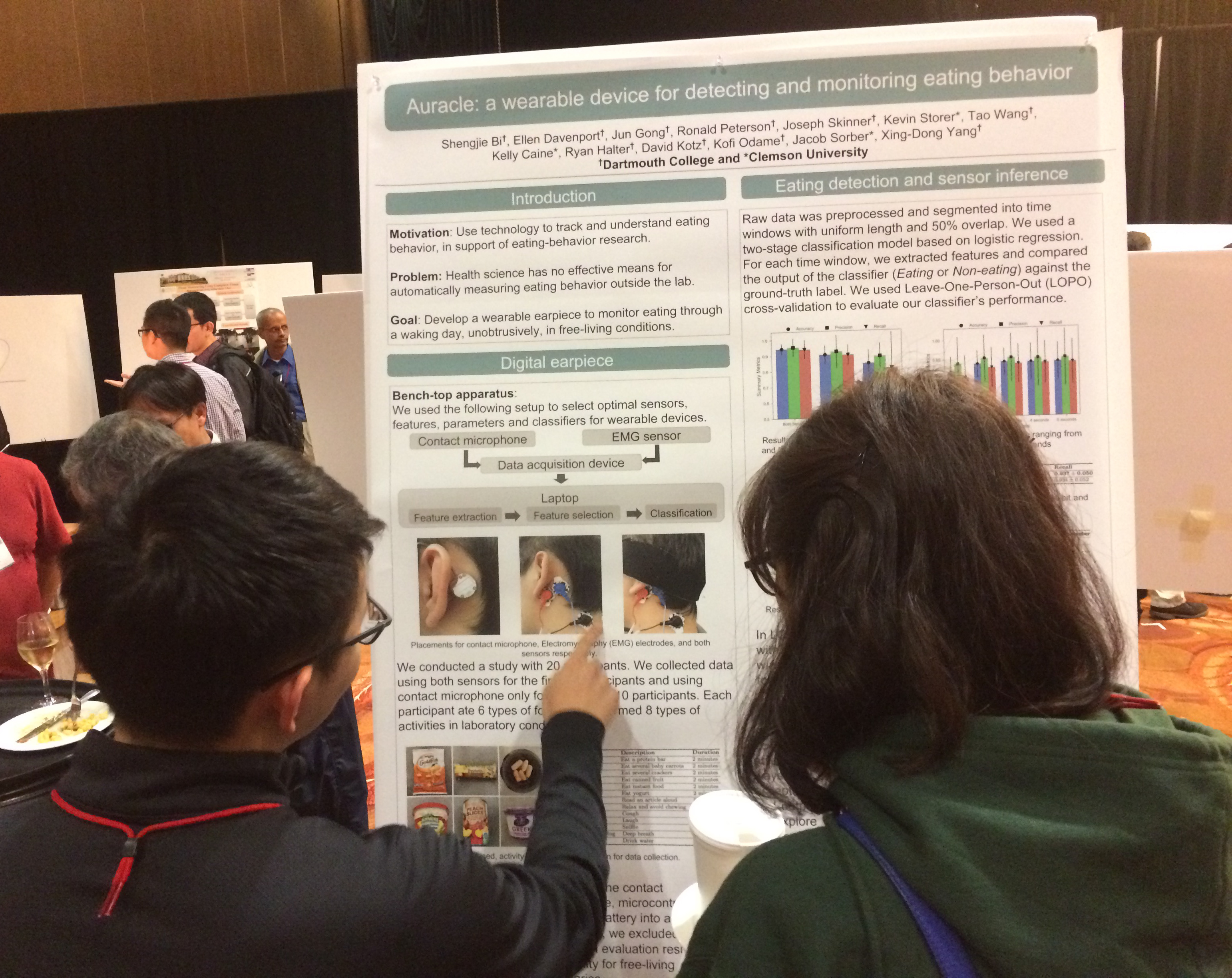 Mobisys Auracle poster at MobiSys – Auracle – wearable technology for the study ...